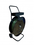 Тележка размотчик (диспенсер) для ПЭТ ленты PP2302. Тележка размотчик (диспенсер) для ПЭТ ленты PP2302.